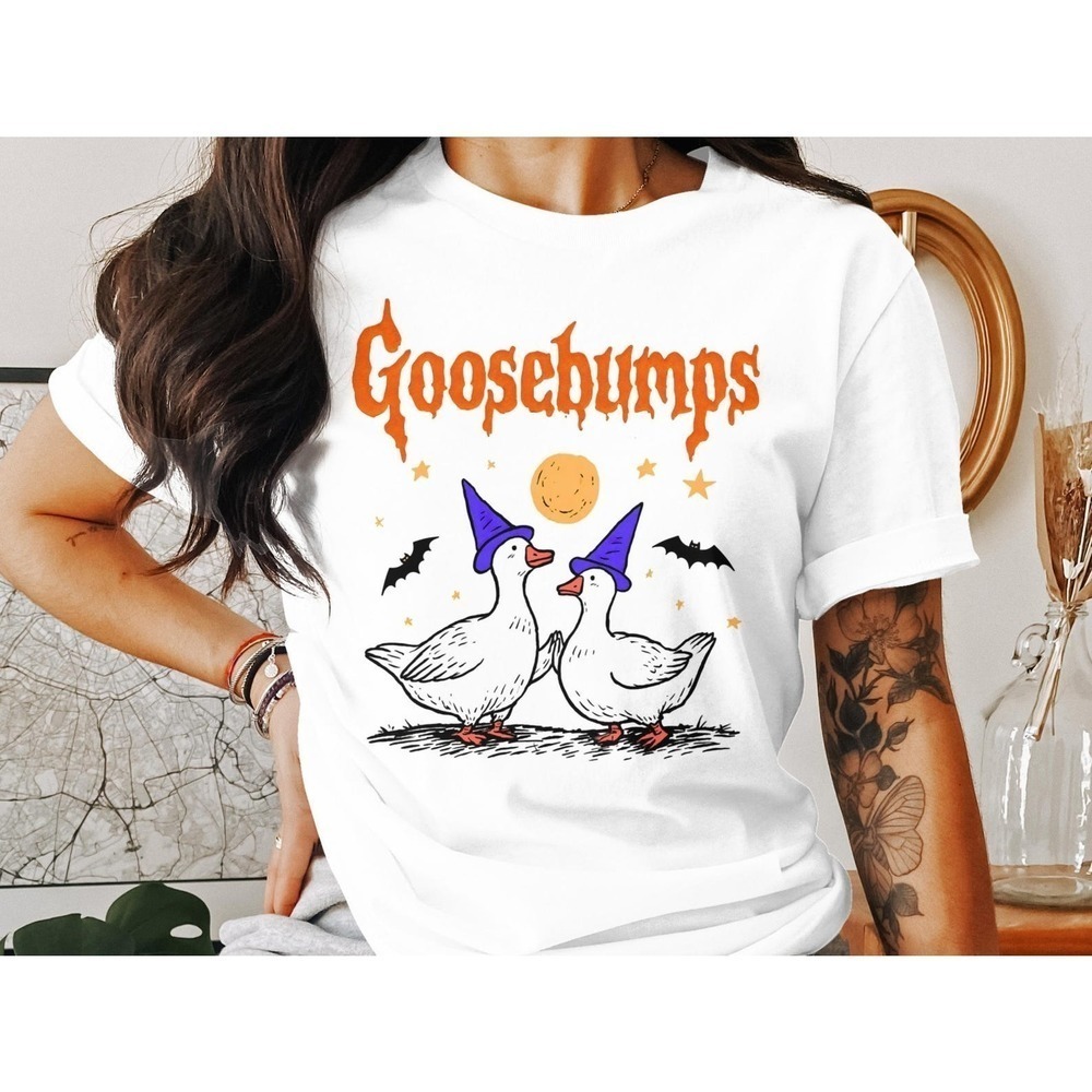 Spooky Halloween Goose Shirt